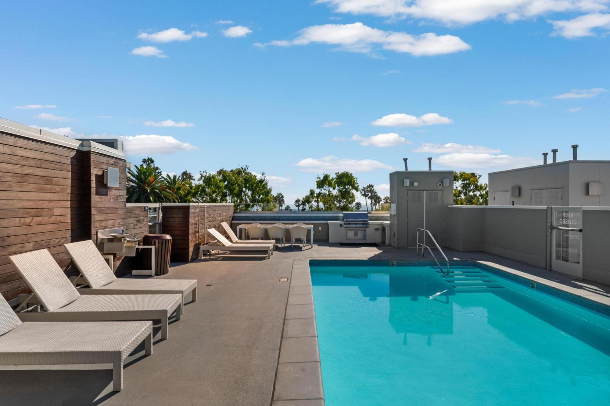 Apartamento Ocean Jasper - Ocean View Rooftop Pool Private Access 2br Santa Monica Los Ángeles
